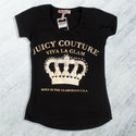 women t-shirt/ black/ cotoon + lycra/ made in Turkey -3403