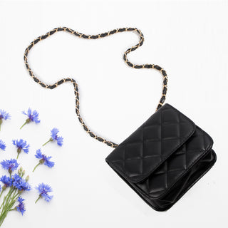 women bag/ black 17 cm * 14 cm/ made in Turkey -7818
