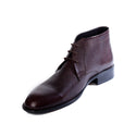 Formal winter shoes /  100% genuine leather -brown -6492