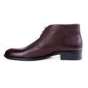 Formal winter shoes /  100% genuine leather -brown -6492