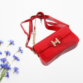 women bag/ red 26 cm * 15 cm/ made in Turkey -7835