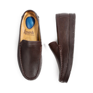 Buy brown men comfortable medical shoes / brown/ made in Turkey -7802