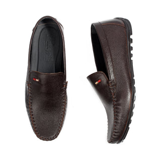 حذاء عملي رجالي توب سايدر لون بني/ صناعة تركيا-7796