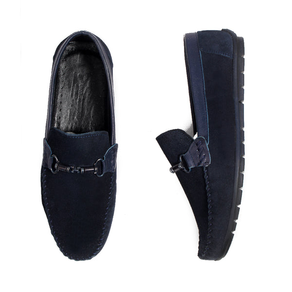 casual topsider shoes / navy / made in Turkey -7786