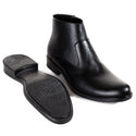 Formal winter shoes /  100% genuine leather -Black -6581