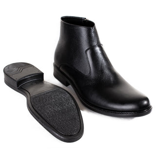 Buy black Formal winter shoes /  100% genuine leather -Black -6581