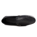 casual topsider shoes / black / made in Turkey -7789