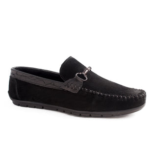 casual topsider shoes / black / made in Turkey -7787
