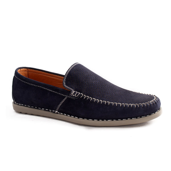 casual topsider shoes / navy / made in Turkey -7794