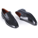 Formal shoes / 100% genuine leather – handmade black -6860