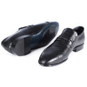 Formal shoes / 100% genuine leather – handmade black -6861