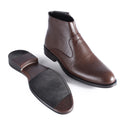 Formal  shoes /  100% genuine leather -brown-6897-