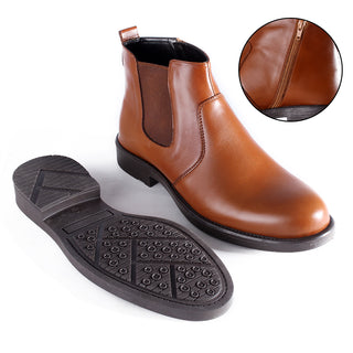 Formal  shoes /  100% genuine leather -Honey-6902