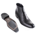 Formal  shoes /  100% genuine leather -black-6896