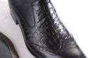 احذية شتوية رسمية جلد طبيعي 100 %، صناعة يدوية – لون اسود -5970