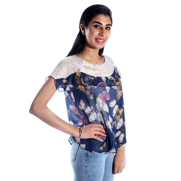 women blouse/ colored/ 100% cotton/ made in Turkey -3395
