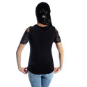 women t-shirt/ black/ cotoon / made in Turkey -3449