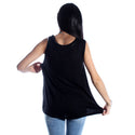 women t-shirt/ black/ cotoon / made in Turkey -3422