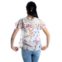women blouse/ colored/ 100% cotton/ made in Turkey -3394