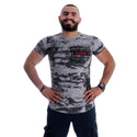Men T-shirt- gray / made in Turkey -3340