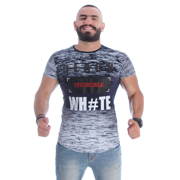 Men T-shirt- navy / made in Turkey -3361