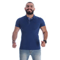 Men's polo t shirt styles- navy / made in Turkey -3367