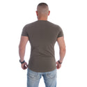 Men T-shirt- olive green / made in Turkey -3344