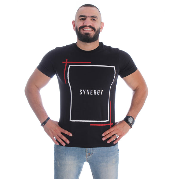 Men T-shirt- black / made in Turkey -3316