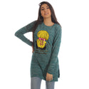 Women Autumn Winter Long Sleeve Tunic Blouse – Free Size -5852