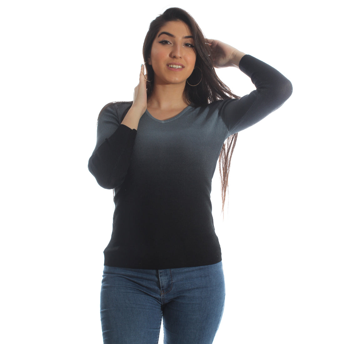 long sleeve basic top -5912 long sleeve basic top -5912