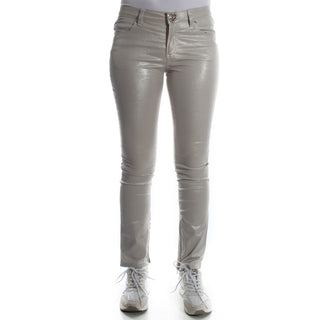 casual elegant pant - silver -5953