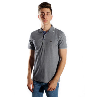 Men's polo t shirt styles- gray / made in Turkey -3371