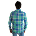Men shirt- colored karohat  / made in Turkey -3307