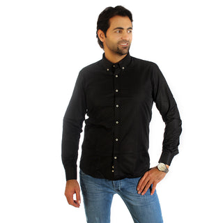 Men shirt- black/ made in Turkey - 3312