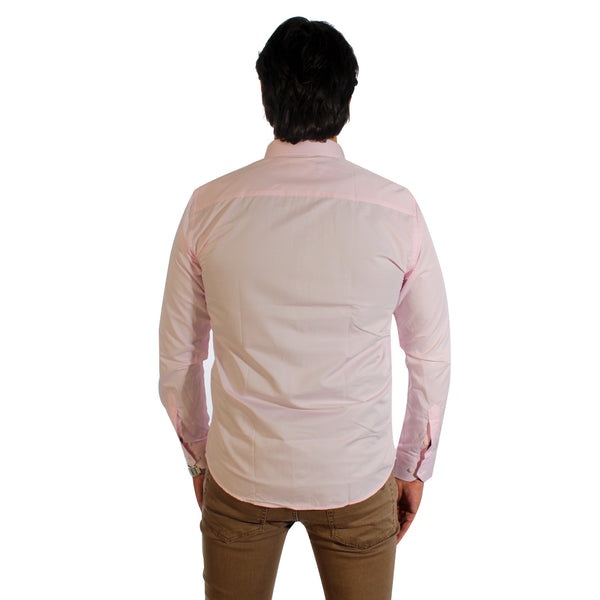 Men shirt-light pink/ made in Turkey -3313