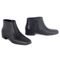 Winter shoes / 100% genuine leather -black -7941