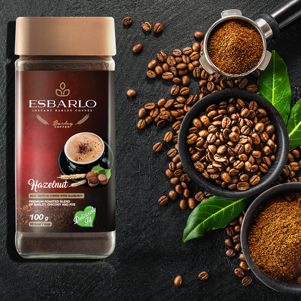 Esbarlo - Barley Coffee (Hazelnut) 100 gm or 200 gm-6128