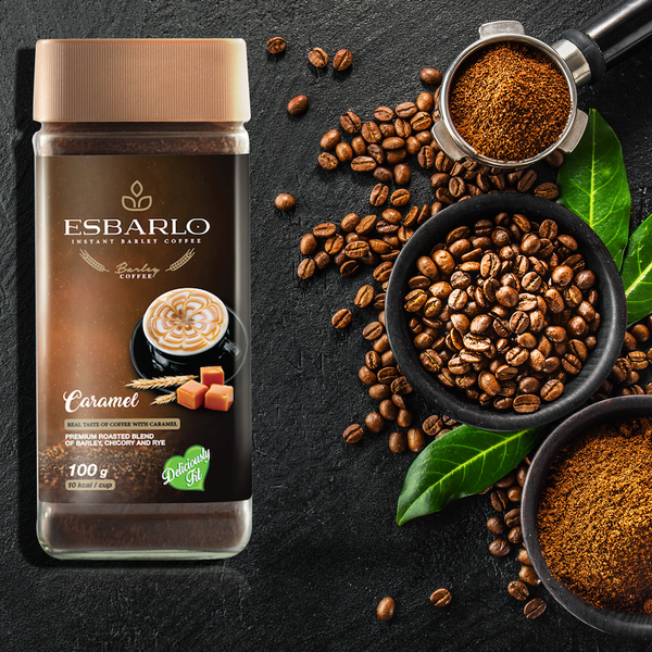 Esbarlo - Barley Coffee (Caramel) 100 gm or 200 gm -6125