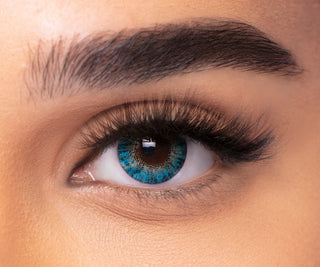 Turquoise / Monthly Contact Lenses / -6463